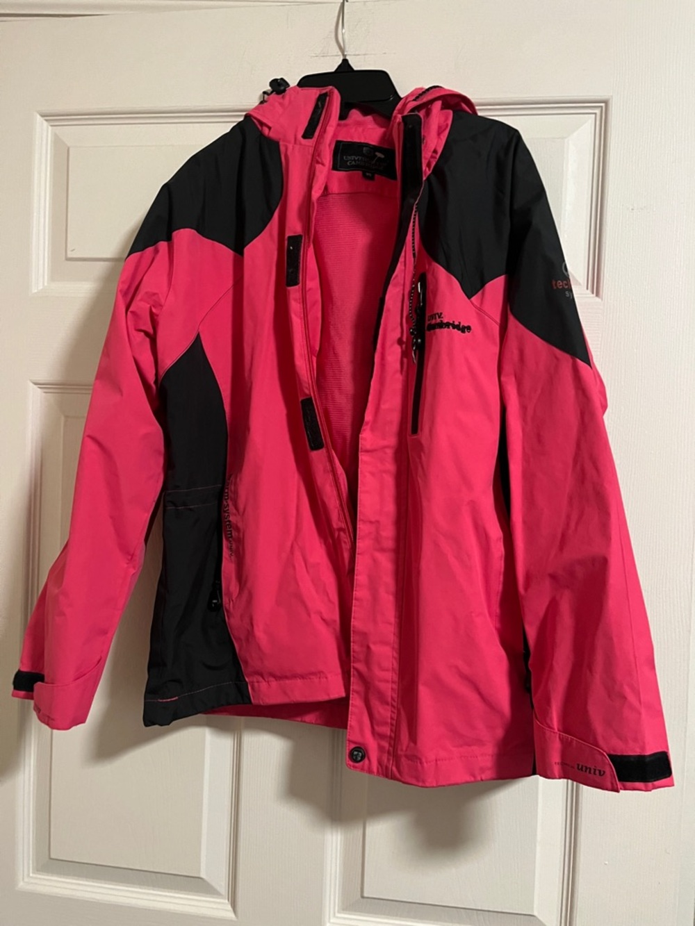 Universal Thread Pink and Black Kids Jacket